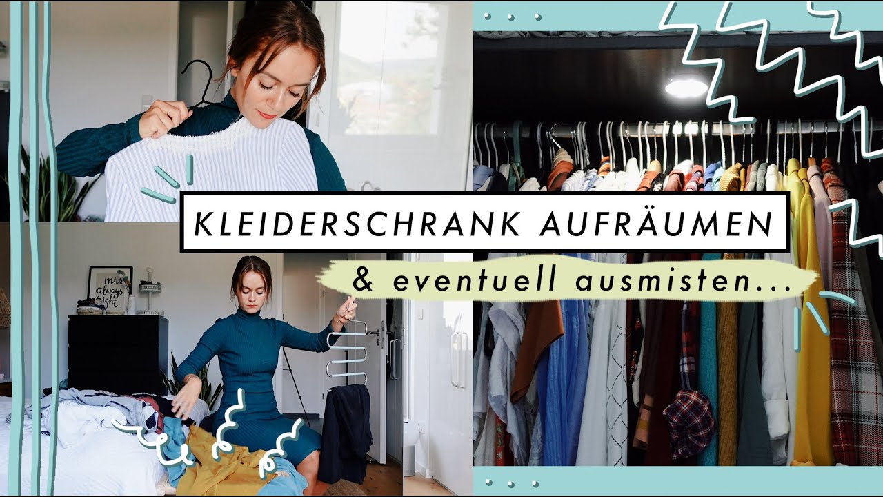 Marie räumt den Kleiderschrank auf & Alex baut - oder auch 