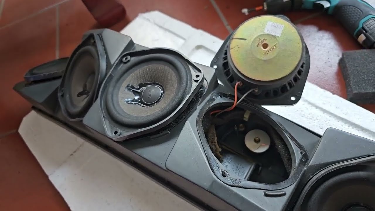 loa Bose 502A USA, tháo vệ sinh loa Bose