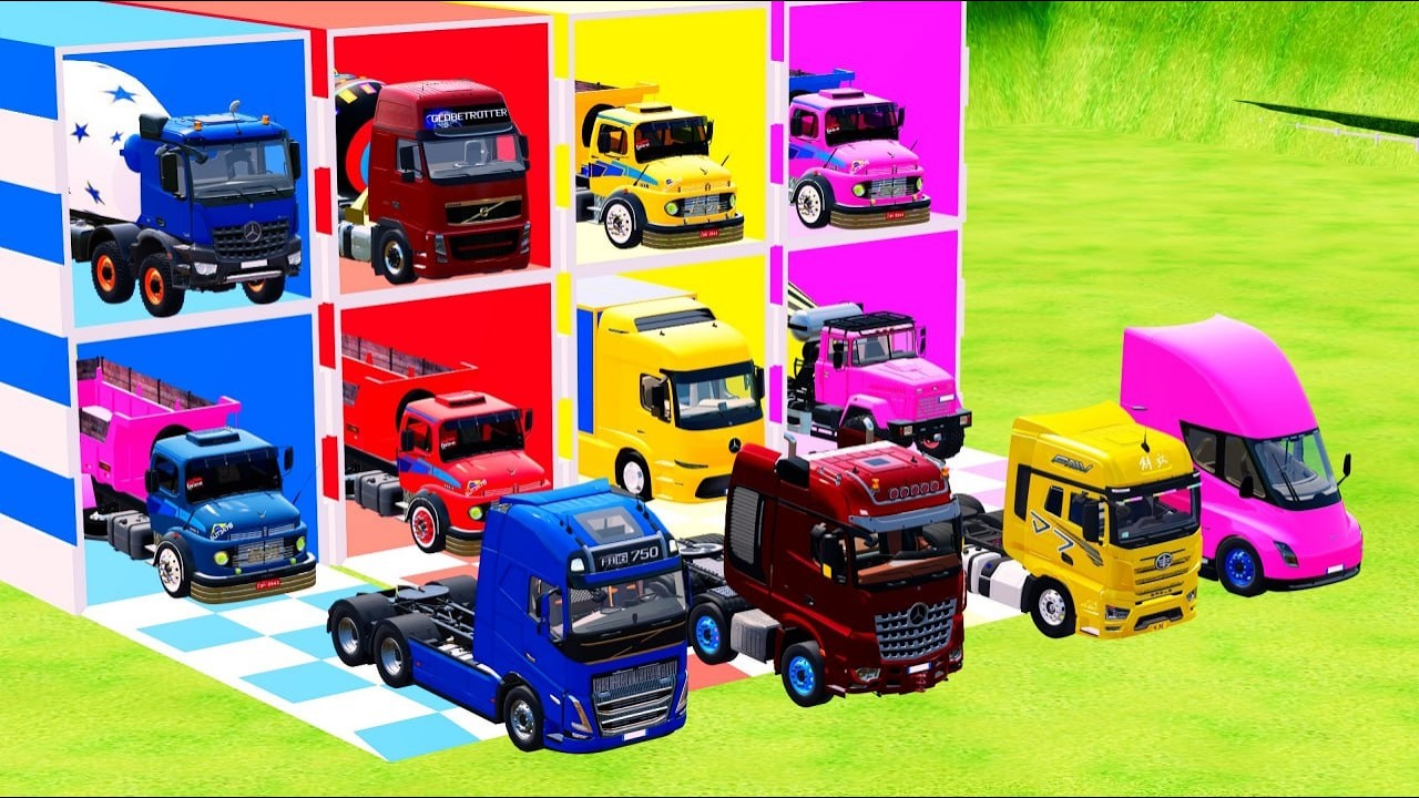 TRANSPORTING CRANE, MIXER TRUCK by MAN TRANSPORTER! Farming Simulator 22 #32