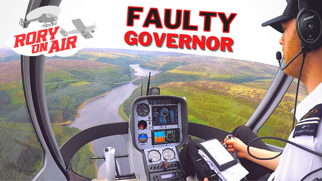 FAULTY GOVERNOR and Dambusters by helicopter | Cabri G2 | Ladybower Reservoir