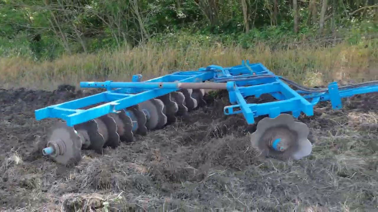 Полевые Испытания  Дисковой Бороны БДСТ - 2.5