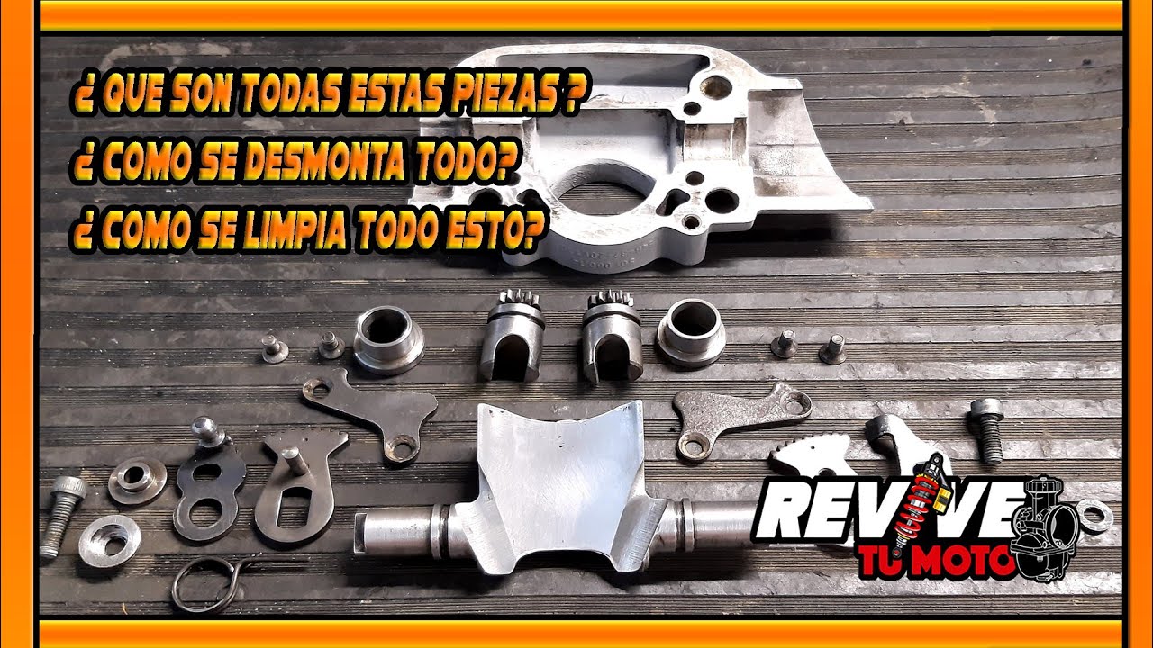 ¿Cómo DESMONTAR la VALVULA de ESCAPE de tu MOTOR ? - KTM SX 250cc de 2003 - REVIVETUMOTO