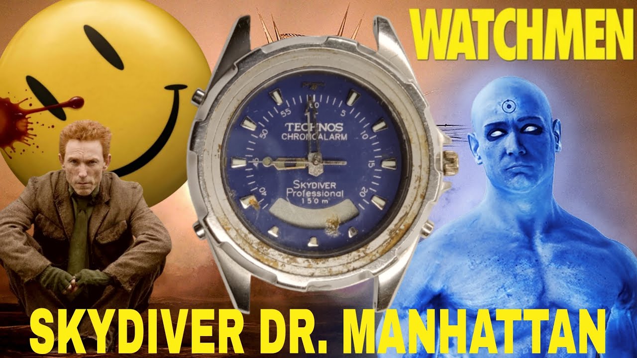 99% BLUE Watch Restoration Technos Skydiver (Miyota T205) meditation Music Lofi