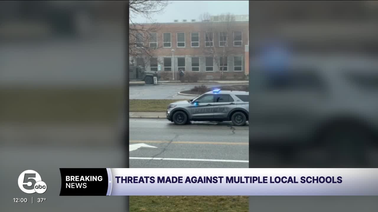 Schools receive threats, prompting lockdowns