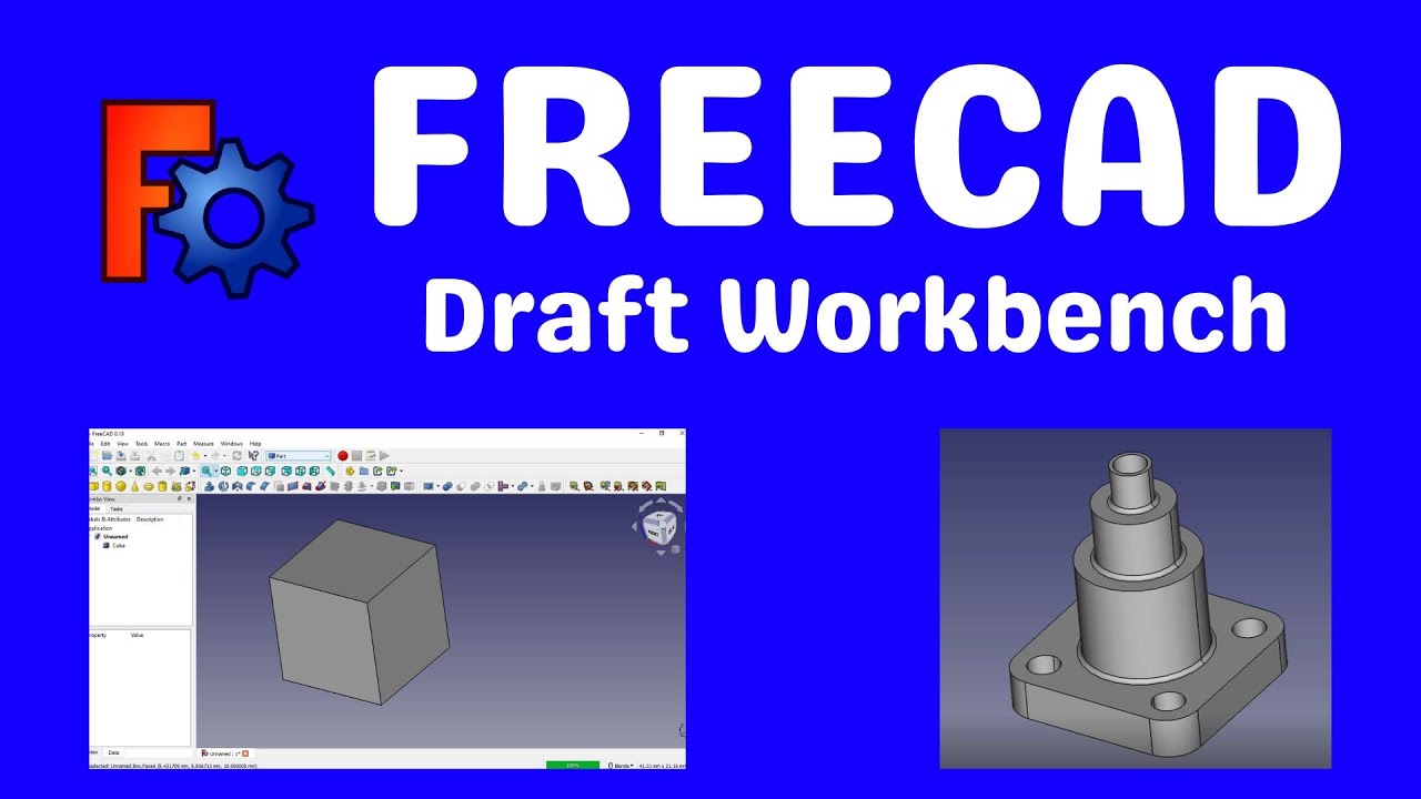 Freecad draft workbench