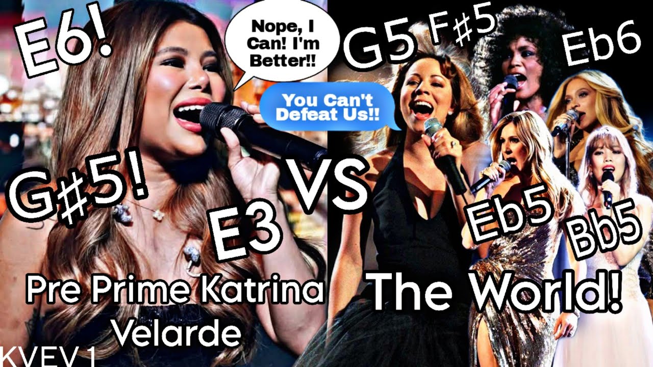 (Pre Prime) Katrina Velarde VS Random Singers/Vocalists (The World) Vocal Battle: (C♯3 - Bb5 - E6)