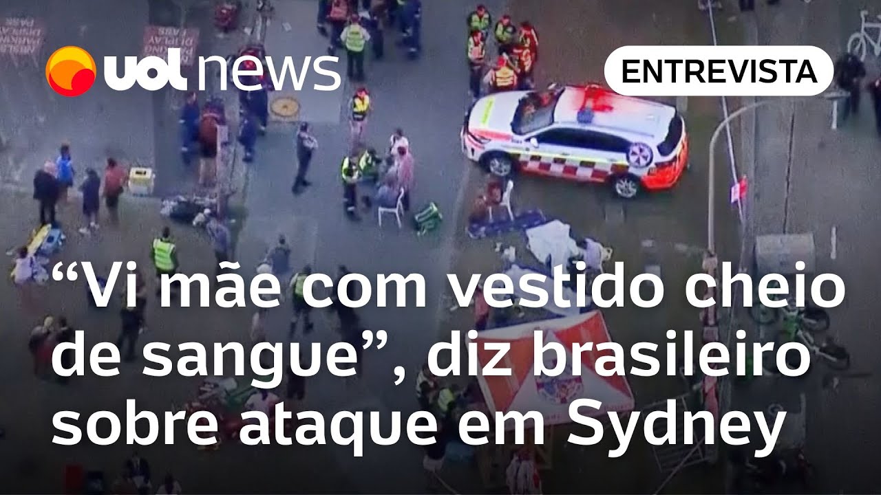 Brasileiro conta início de ataque na Austrália: 'Pensaram que era fogos de artifício'