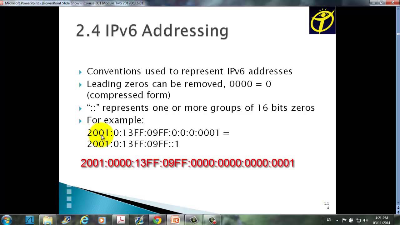 IPv6 Addressing Training