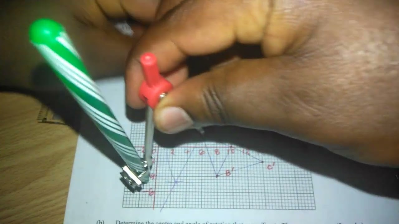 ROTATION (CENTER AND ANGLE OF ROTATION)