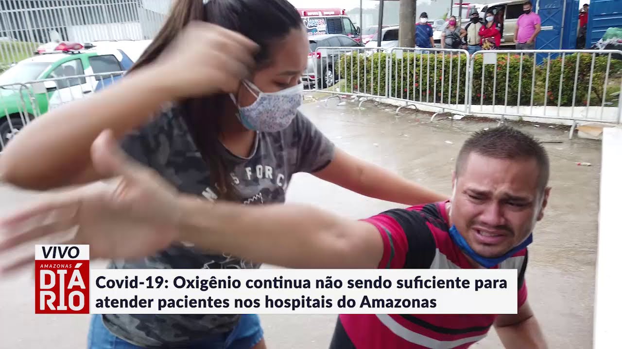 Covid-19: Oxigênio continua não sendo suficiente para atender pacientes nos hospitais do AM