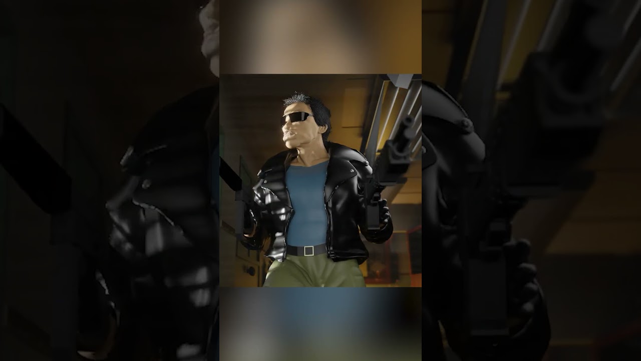 The Terminator's Shocking Police Station Attack | Blender | ALLSTARGRAPHICS
