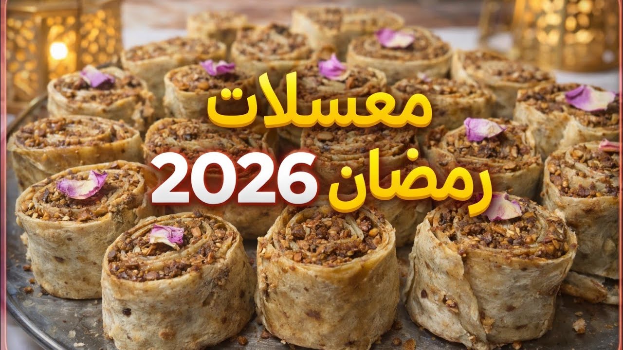 جديد معسلات رمضان 🍯 بدون قلي🐝😋