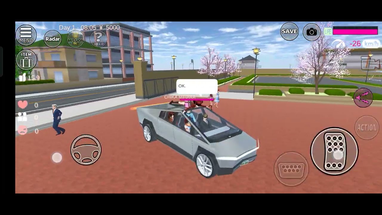 Best game Sakura school simulator Fast speed 