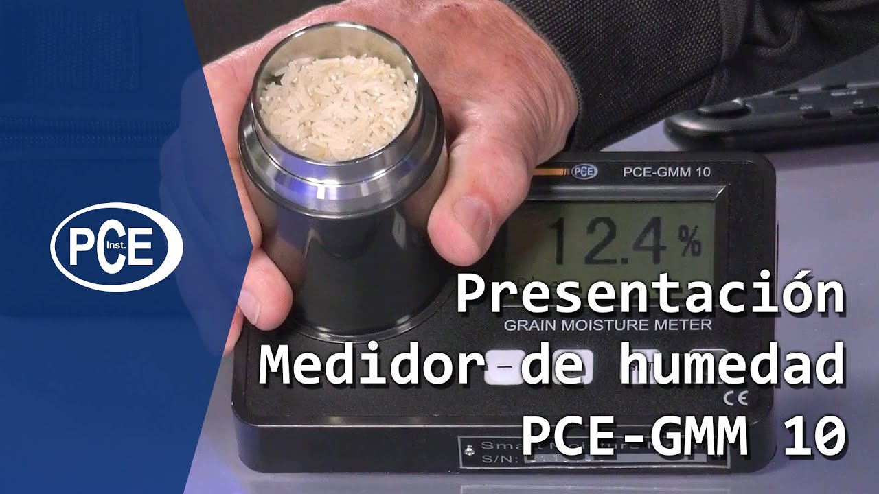 Presentaci&oacute;n del medidor de humedad PCE-GMM 10 | #pceinstruments