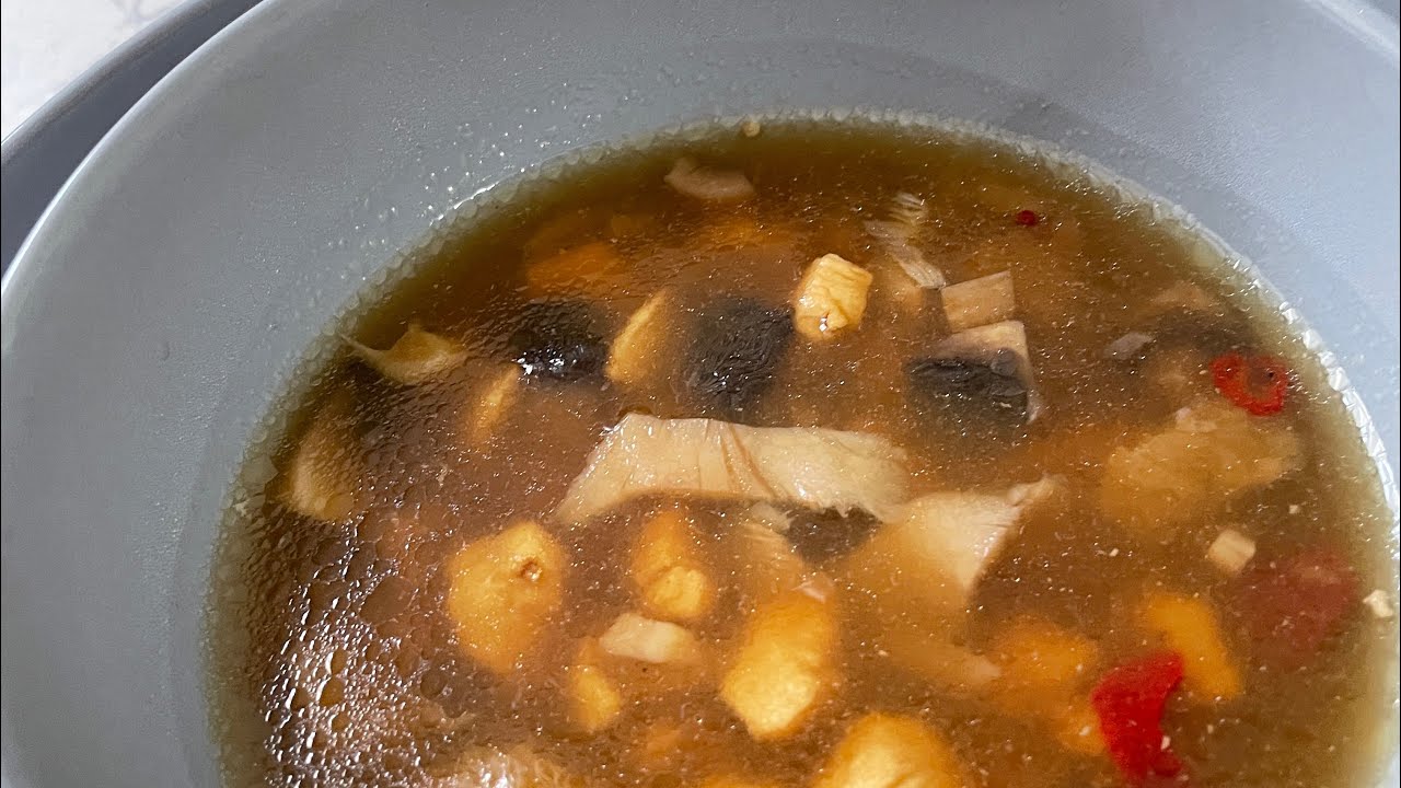 Acılı ekşi Uzakdoğu çorbası 🥣