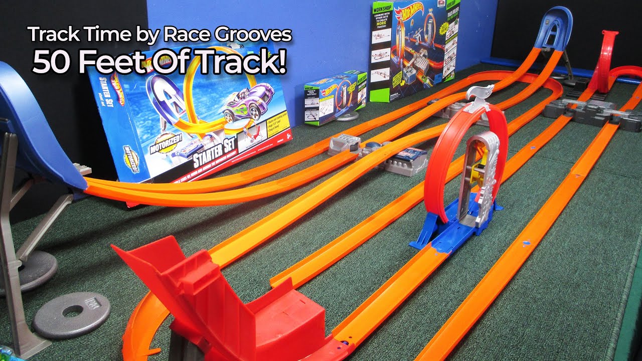 Track Time! 50 Feet Of Track! 