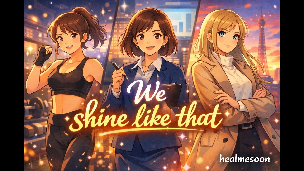 We Shine Like That – Workout & Hustle Motivation Song | Female Empowerment | Music video |Healmesoon