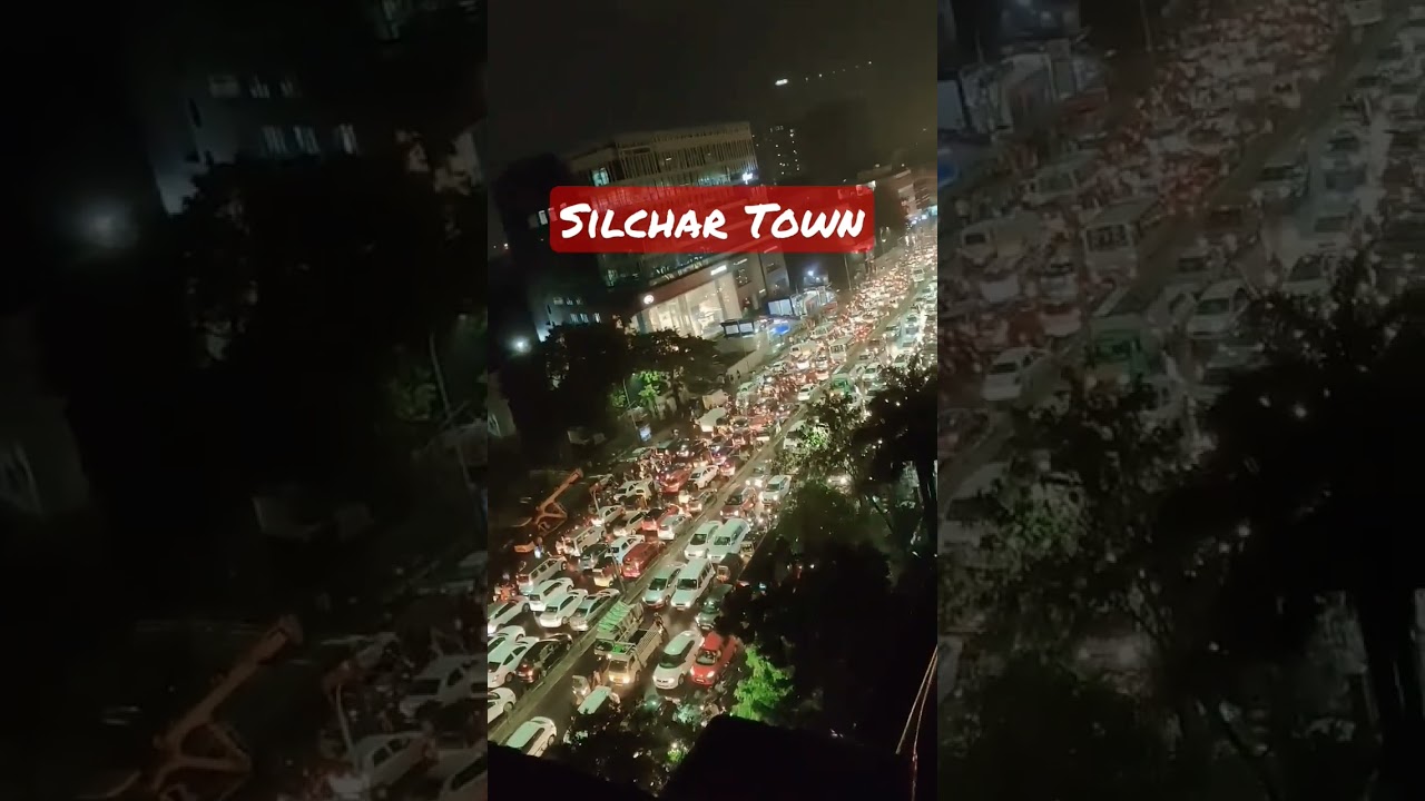 Silchar town #silchar #traffic #pkdview