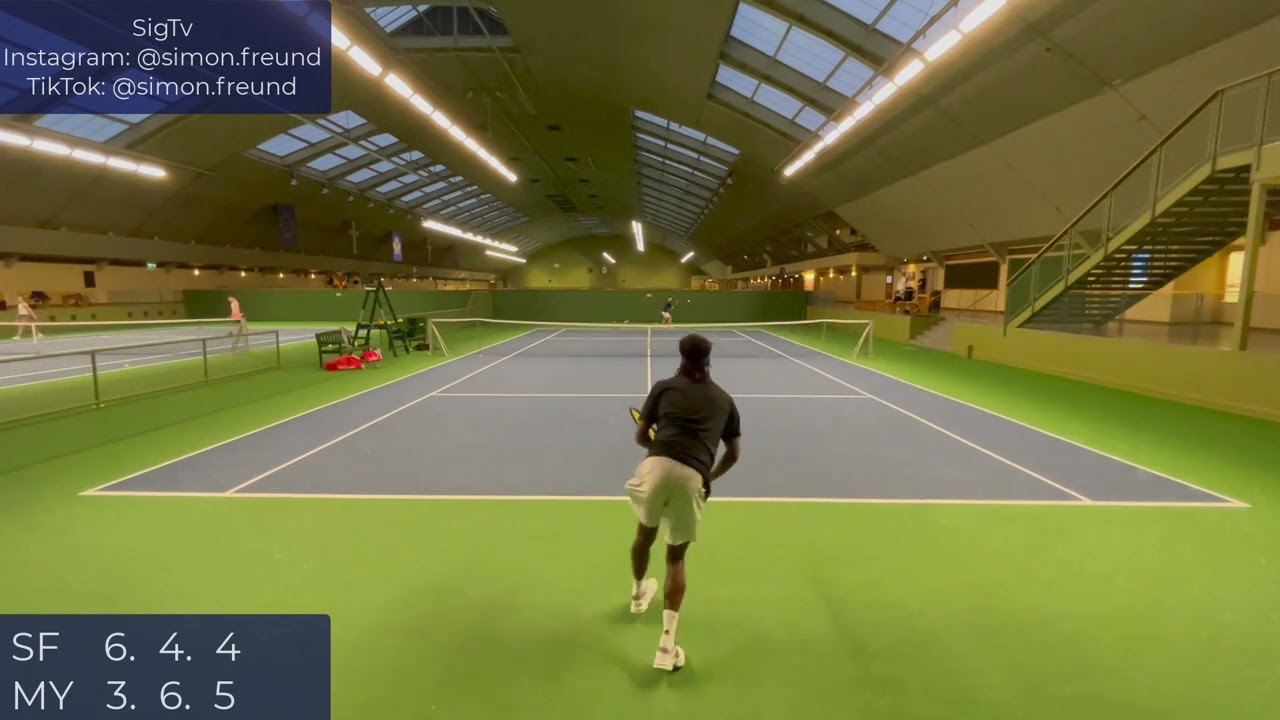 FINAL SET vs ATP Top 100 Mikael Ymer! - Professional Tennis Match