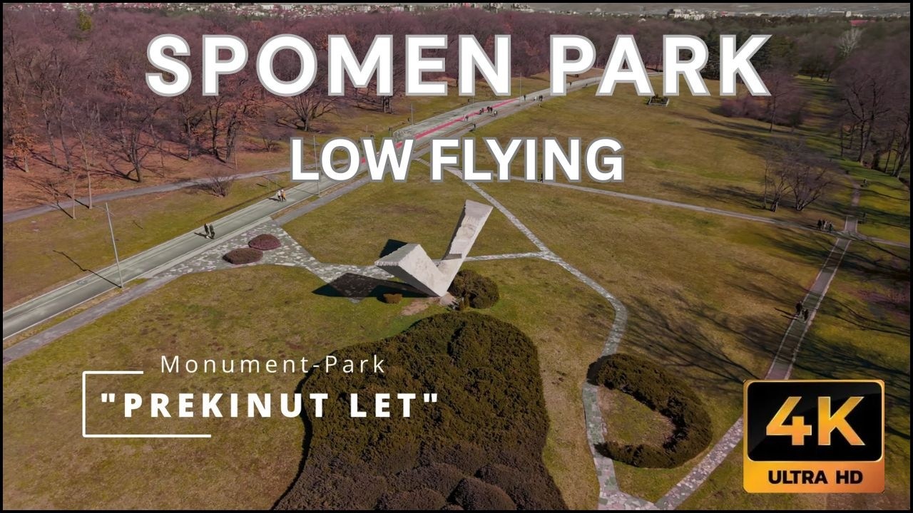 Low Flying - Kragujevac Monument Park (4K)