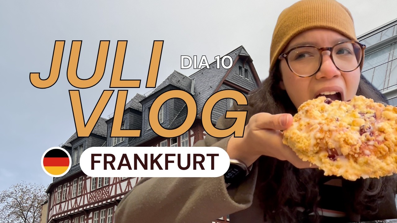 FRANKFURT EM 2O25: MERCADO ESCONDIDO E DICAS PARA COMER BARATO | JULIVLOG #10