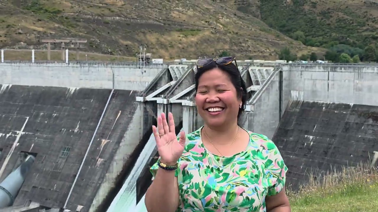 Clyde dam overflow