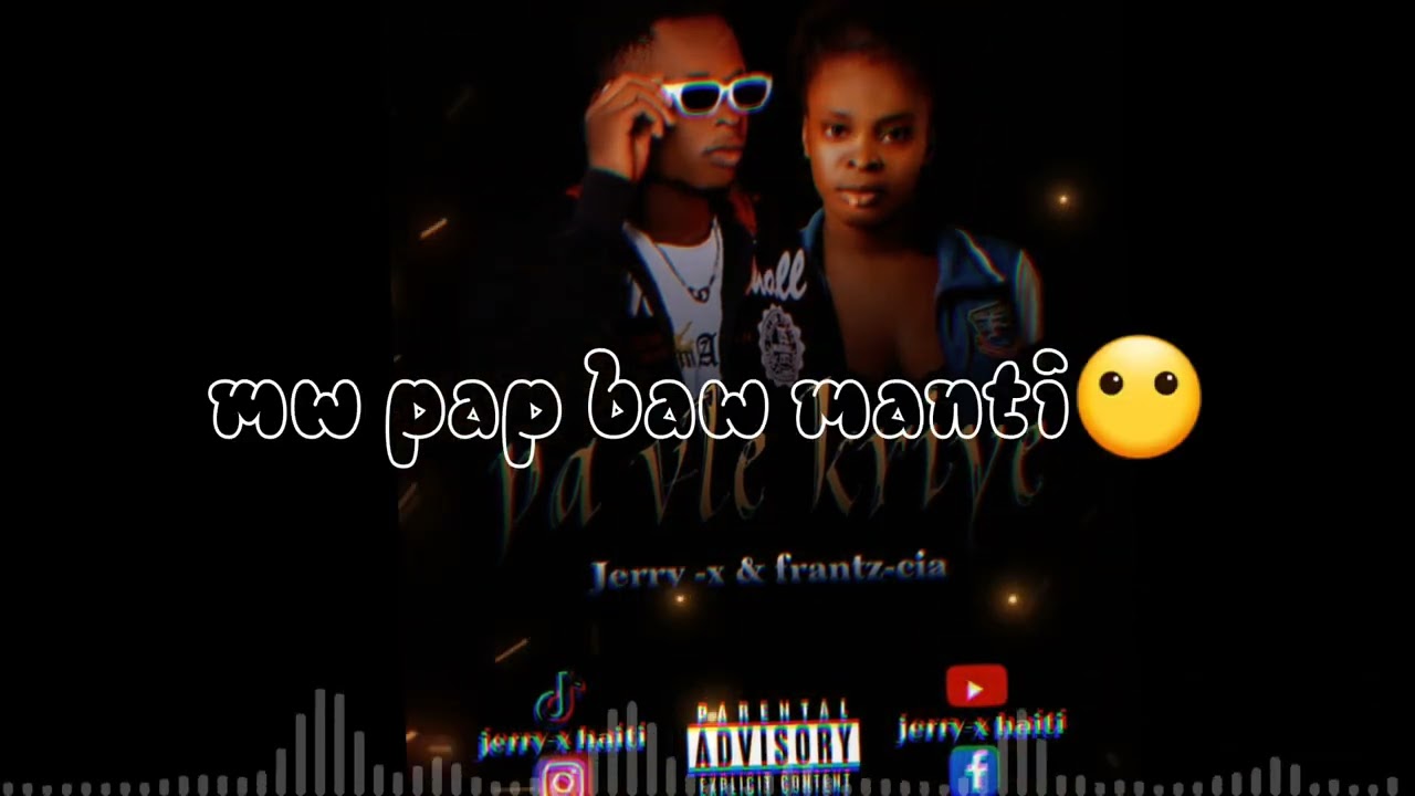 JERRY X ft FRANTZCIA _-_mpa vle kriye😭😭_-_official _-_video_-_lyrics
