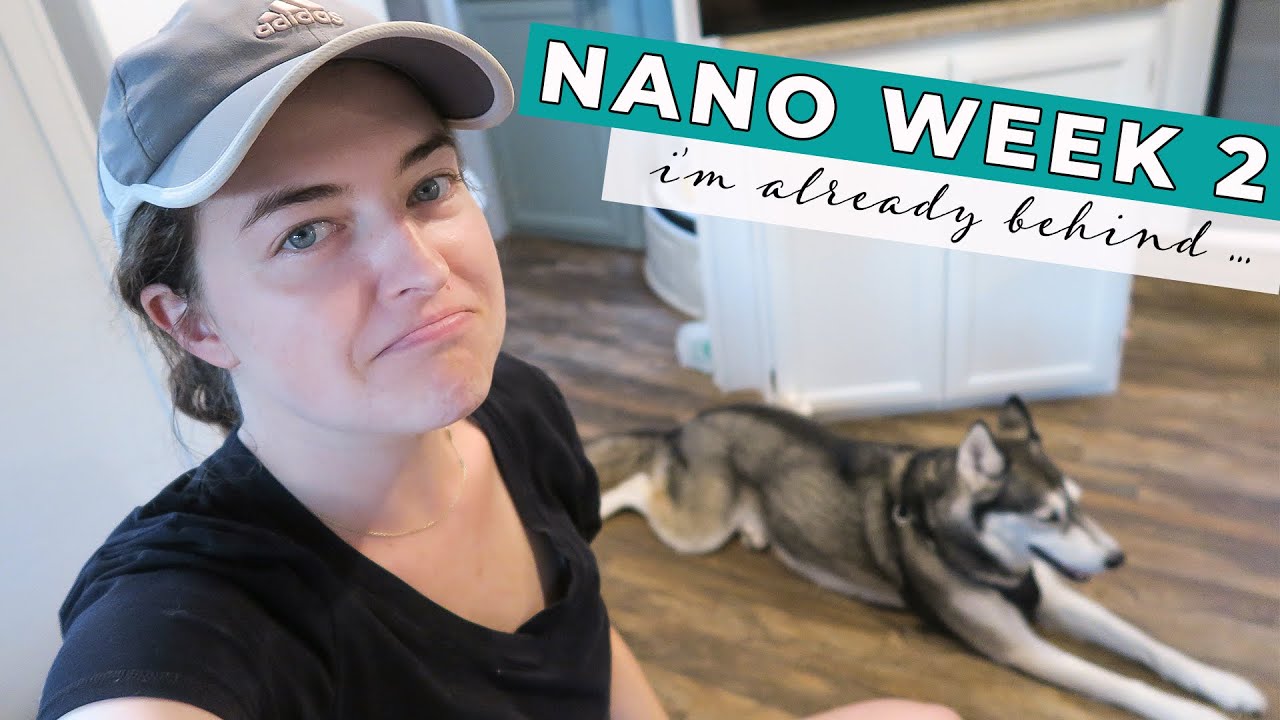 Falling behind + Joint pain + Return to dictation? | NaNoWriMo Week 2