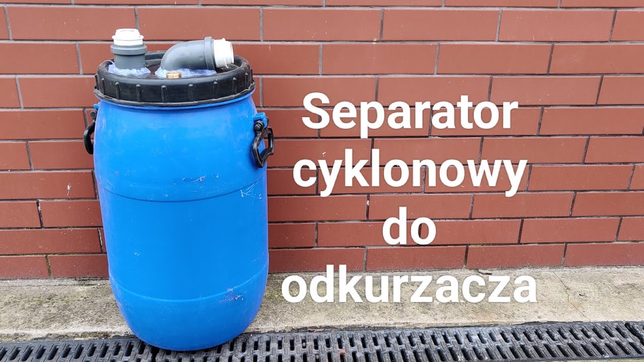 Separator cyklonowy do odkurzacza