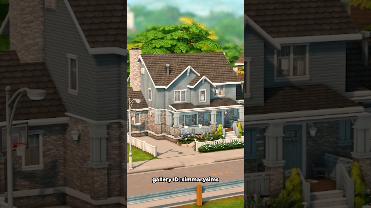 Идеальный синий внедорожник Suburban в #TheSims4 #игра #строительство