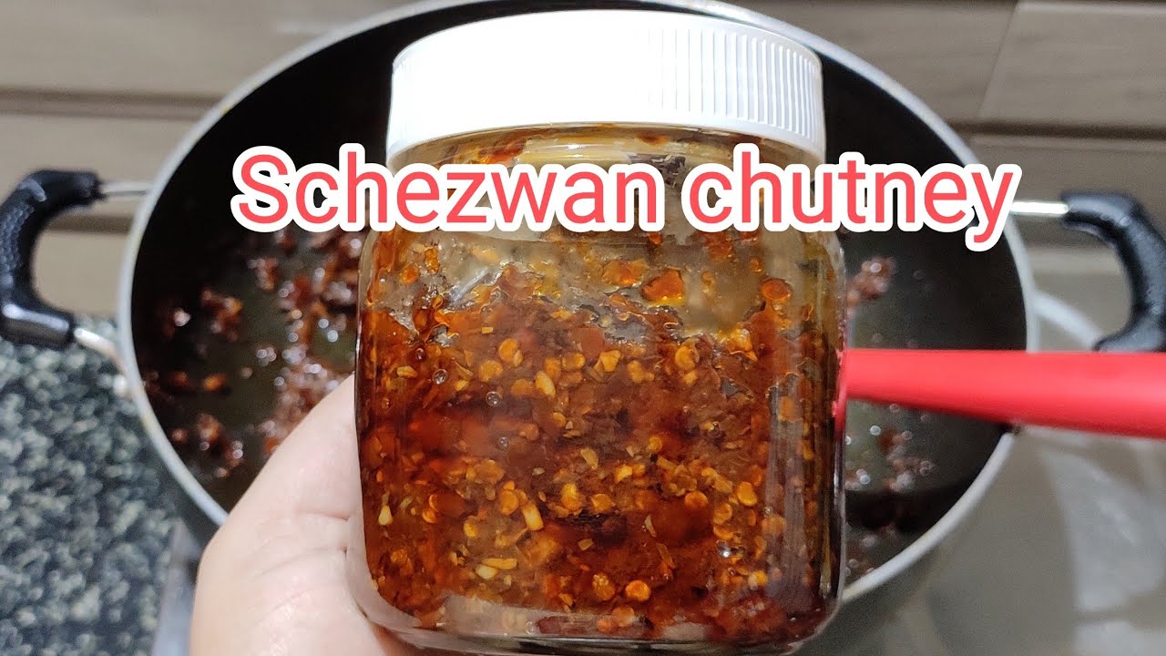 Hmarcha Ro Tuitaka siam/kan dan, Schezwan Chutney  Siamdan..
