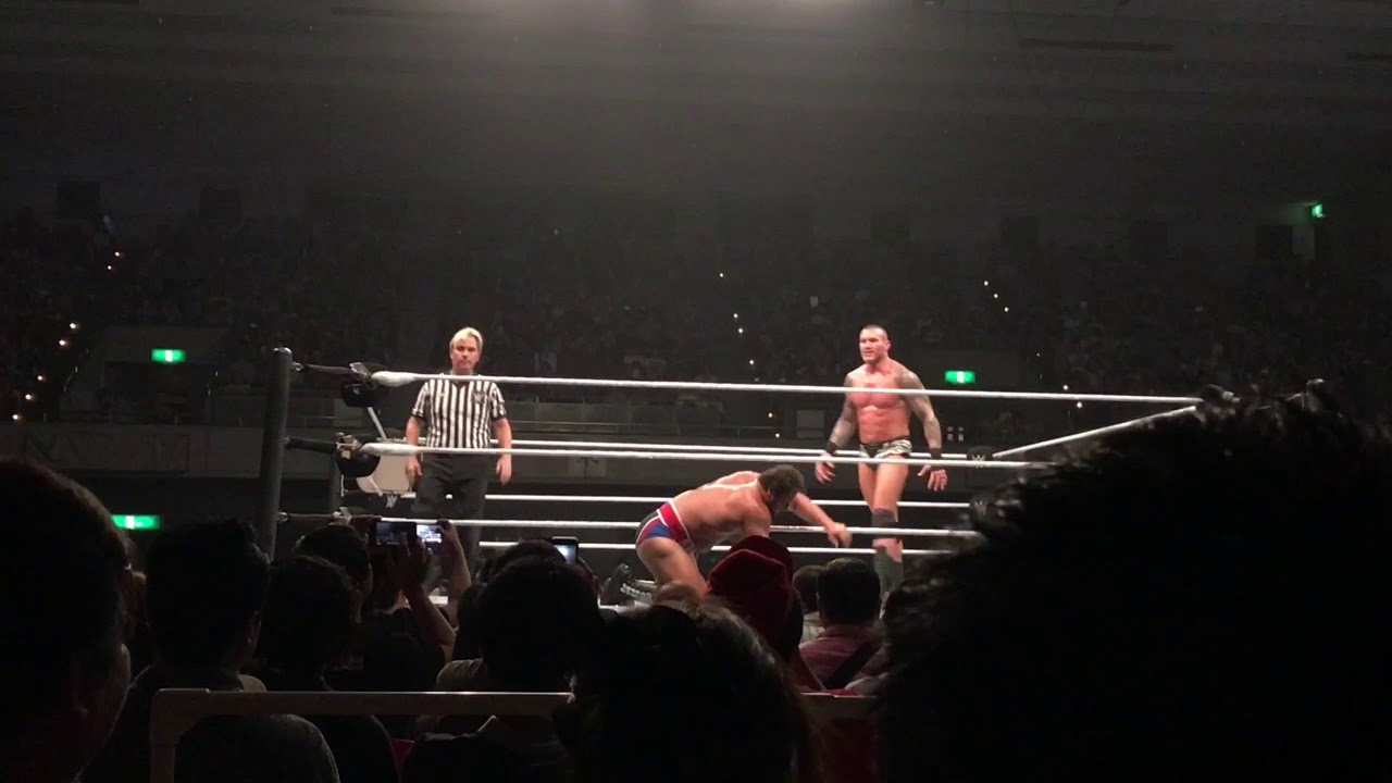 WWE Live Japan 2017 Osaka / September 16 / Rusev VS. Randy Orton