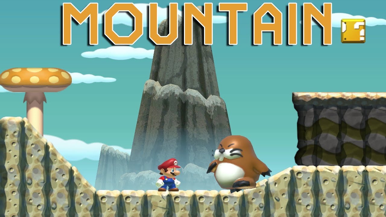 What If There Was a Mountain Theme in Super Mario Maker 2?