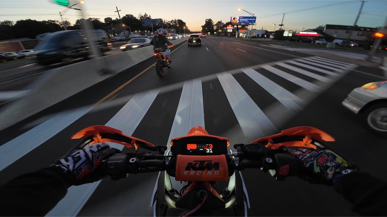 City ride on my KTM 390 supermoto || RAW Speedpro MGP exhaust !!