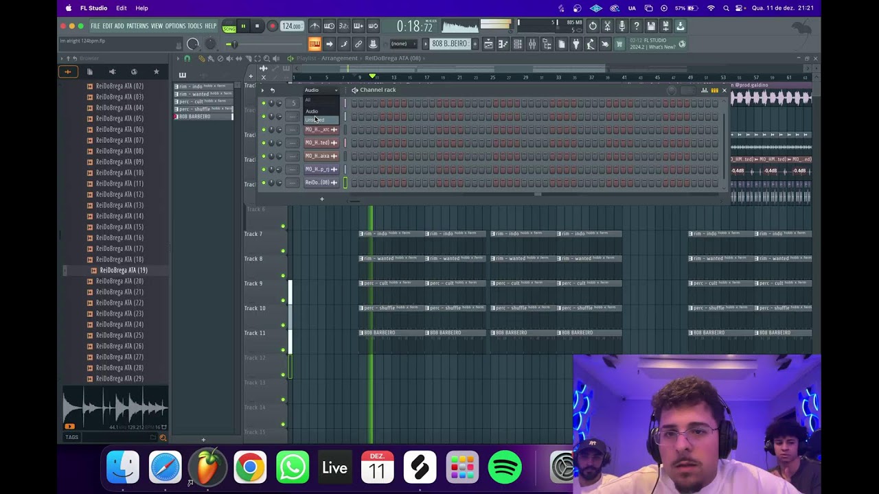 FAZENDO BEATS NA SUPERNOVA COM GALDINO, HONAISER, BVGA, D SANTANA E MALAX