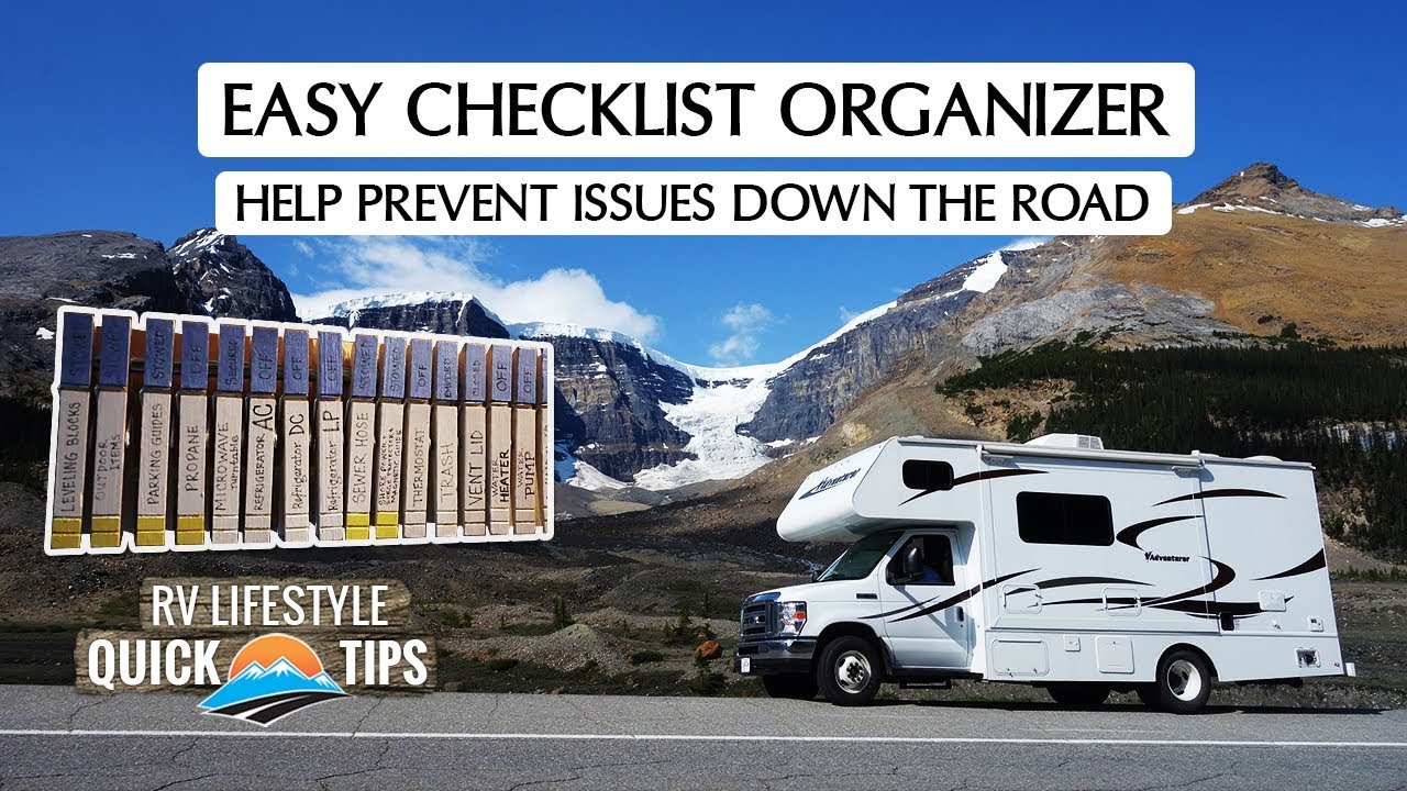 DIY RV Checklist: Preventing Issues on The Road | RV Quick TIps