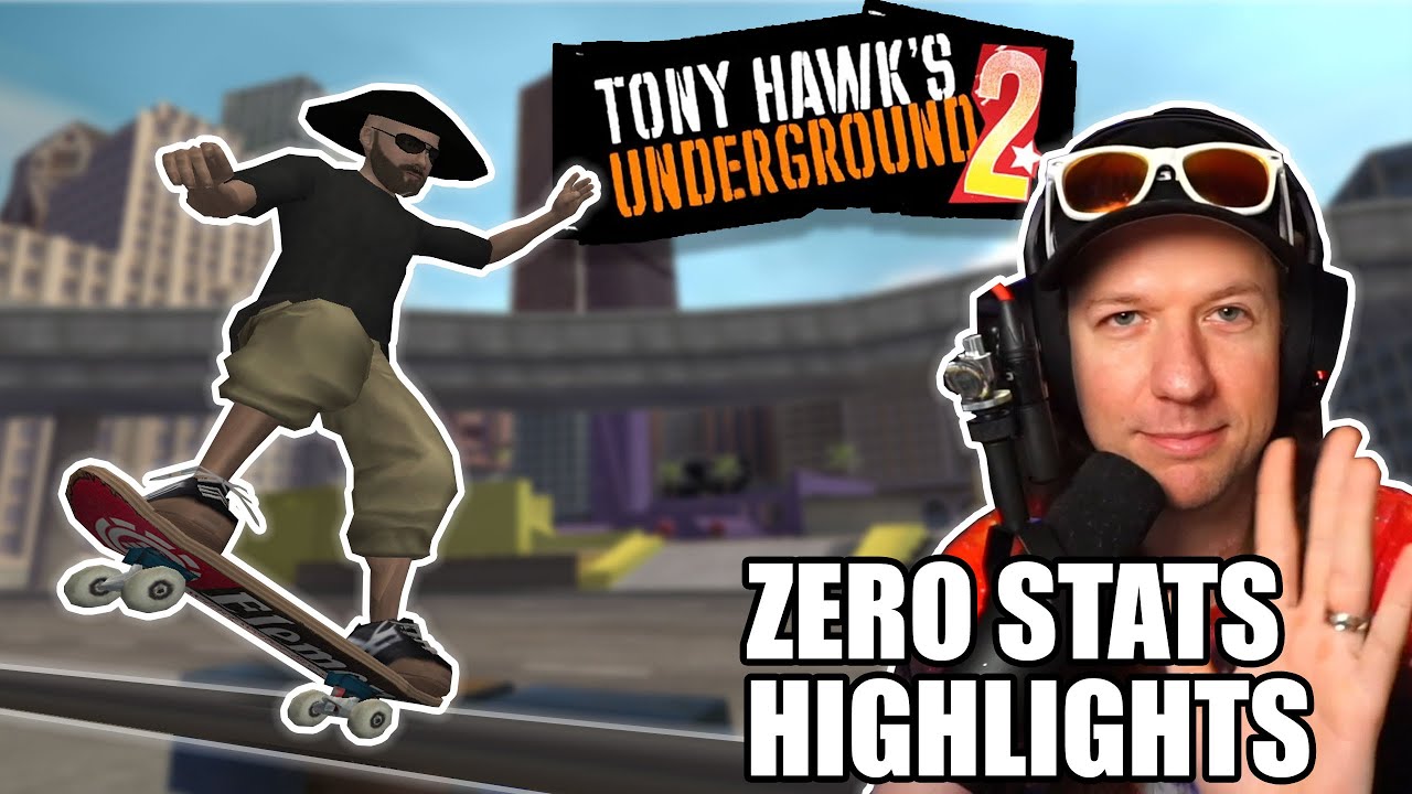 THUG2 CLASSIC MODE ZERO STATS HIGHLIGHTS