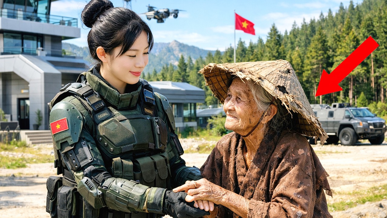 Nữ Sĩ Quan Trẻ Bị Kỷ Luật Vì Giúp Một Cụ Bà Bị Lạc — Nhưng Cái Kết Khiến Cả Đơn Vị Bất Ngờ.