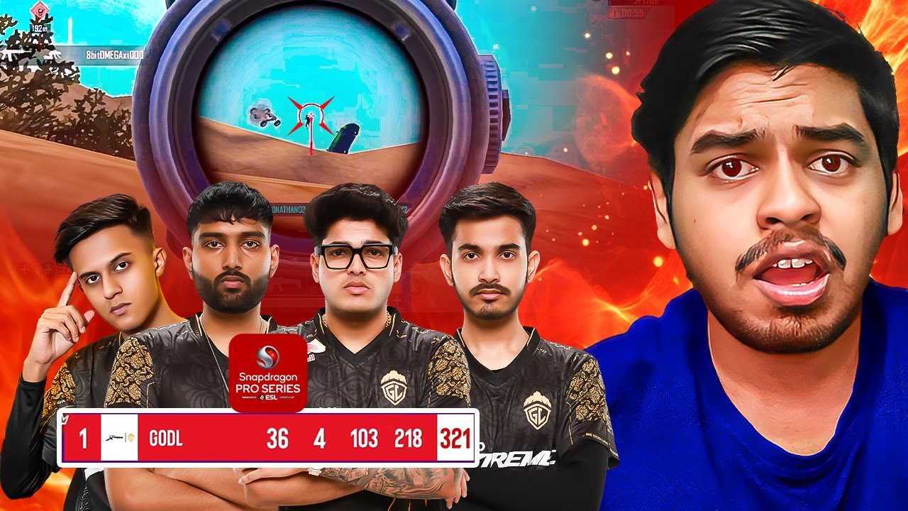 WORLD's RANK 1 TEAM GODL CAN WIN FINALS ?? ESL LAN  Admino Gaming BEST Moments in PUBG Mobile
