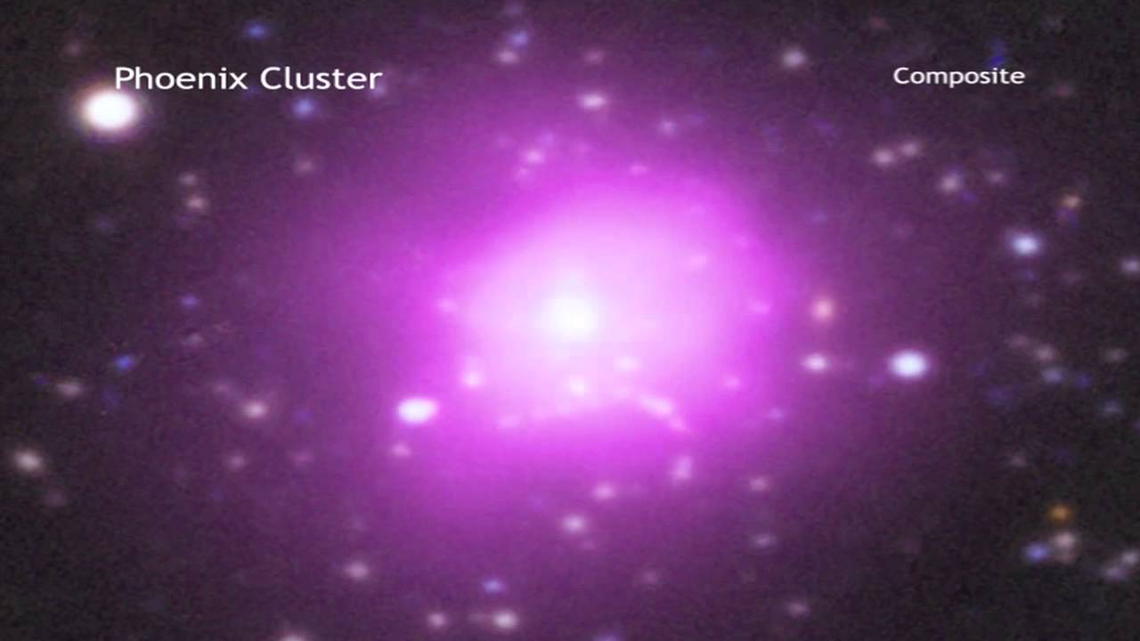 Star 'Resurrecting' Phoenix Cluster Astounds Astronomers | Video