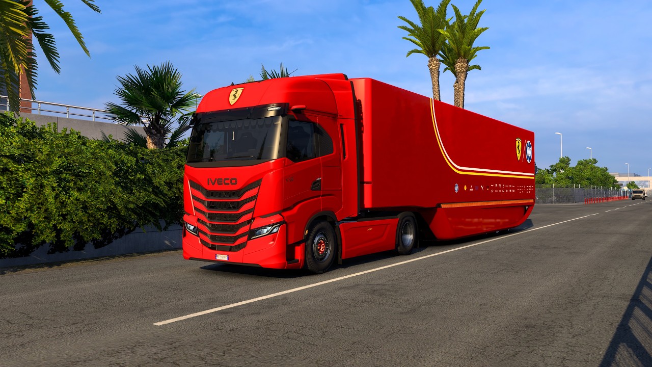 Euro Truck Simulator 2 - Iveco S-Way Ferrari Bari-Bologna ETS2 Gameplay - No Commentary