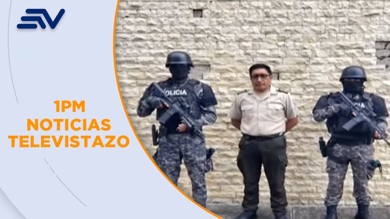 Siete polic&iacute;as fueron detenidos por venta de armas y municiones a mafias | Televistazo | Ecuavisa