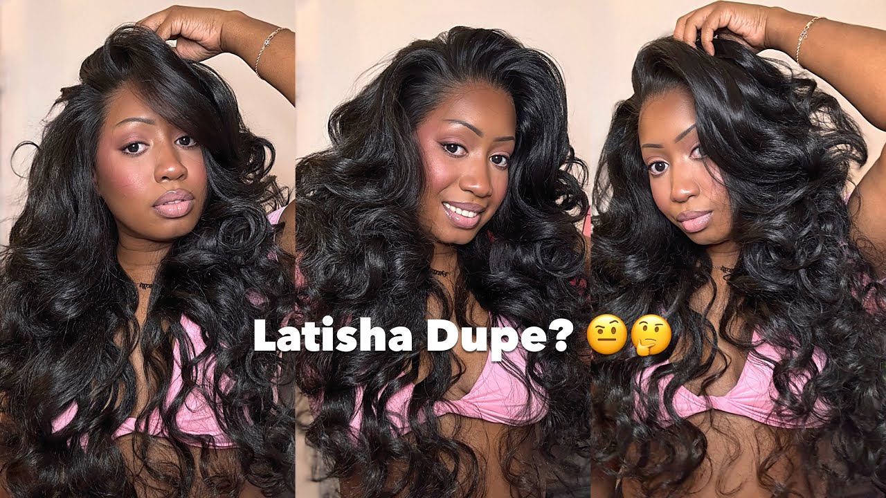 Latisha DUPE? 👍🏾or👎🏾 Sensationnel Bare Lace Unit 15 #sensationnelwigs #wigreview #syntheticwig