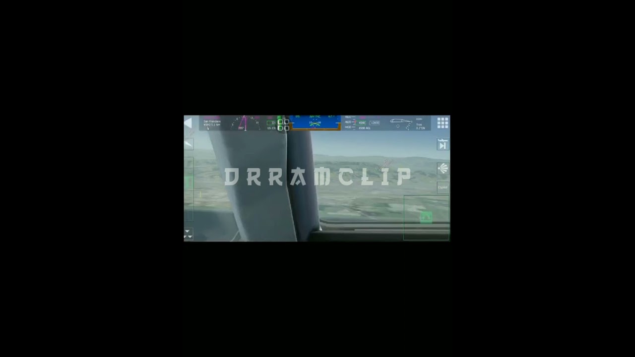 lol my first full flight in aerofly fs 2023 || Song Credit: No more - Dave Rosenholz 