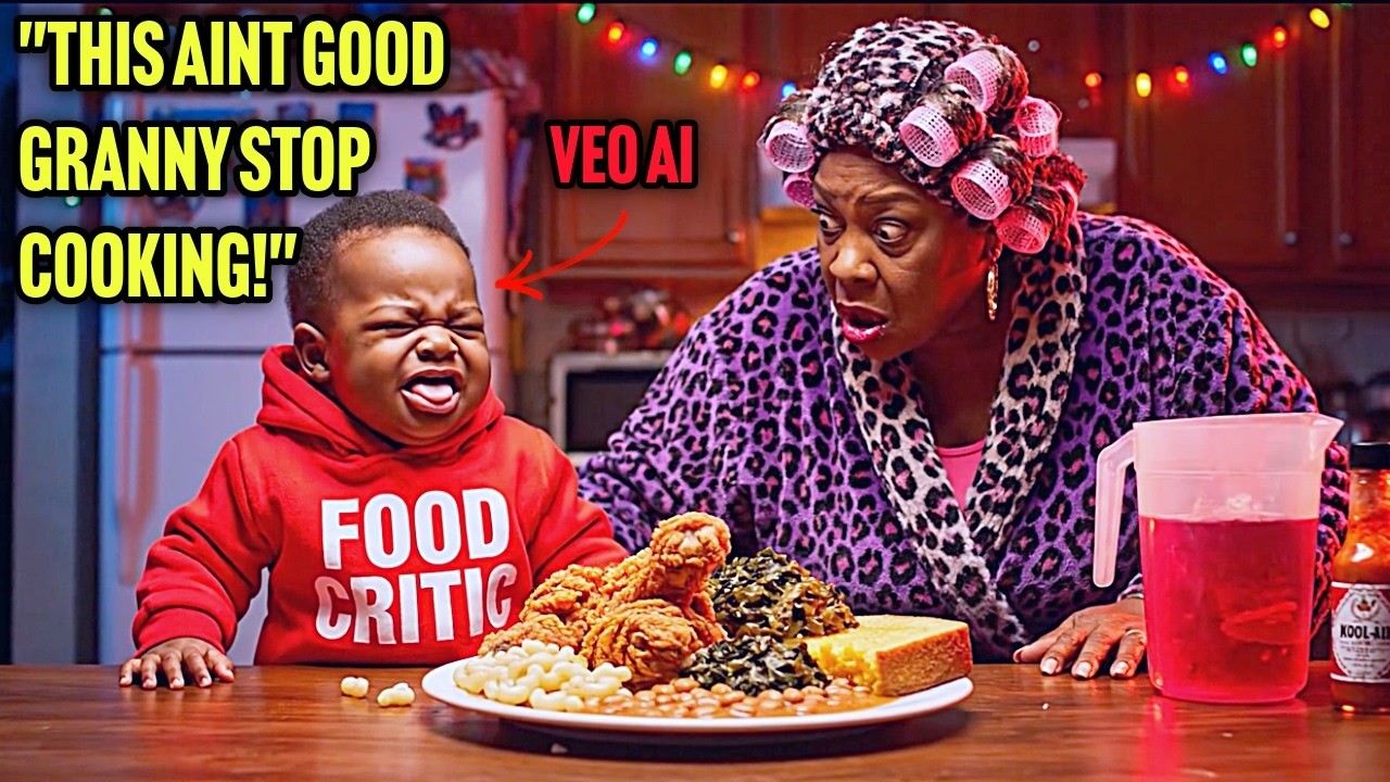 Ai Baby Hood Food Reviews! 2 (Veo 3 + Chat GPT 5)