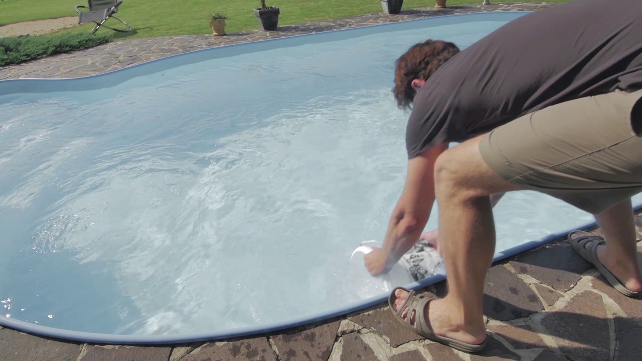 Bazén a zakalená voda