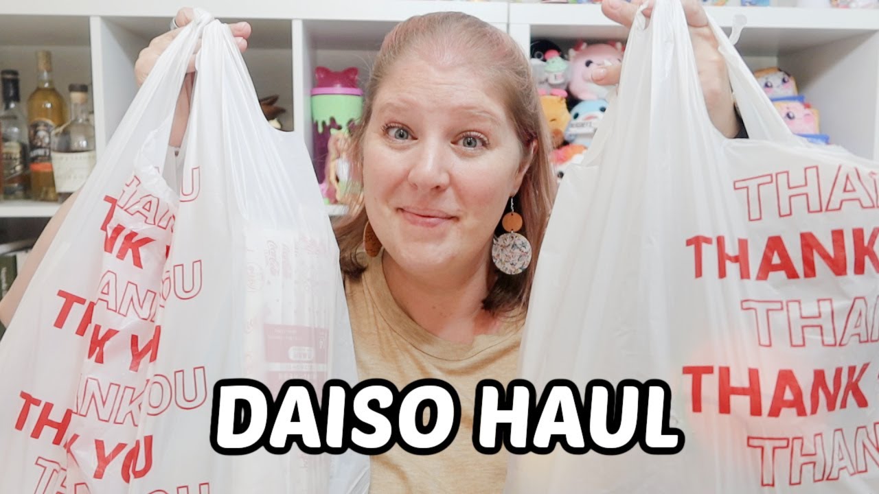 My First Daiso Haul