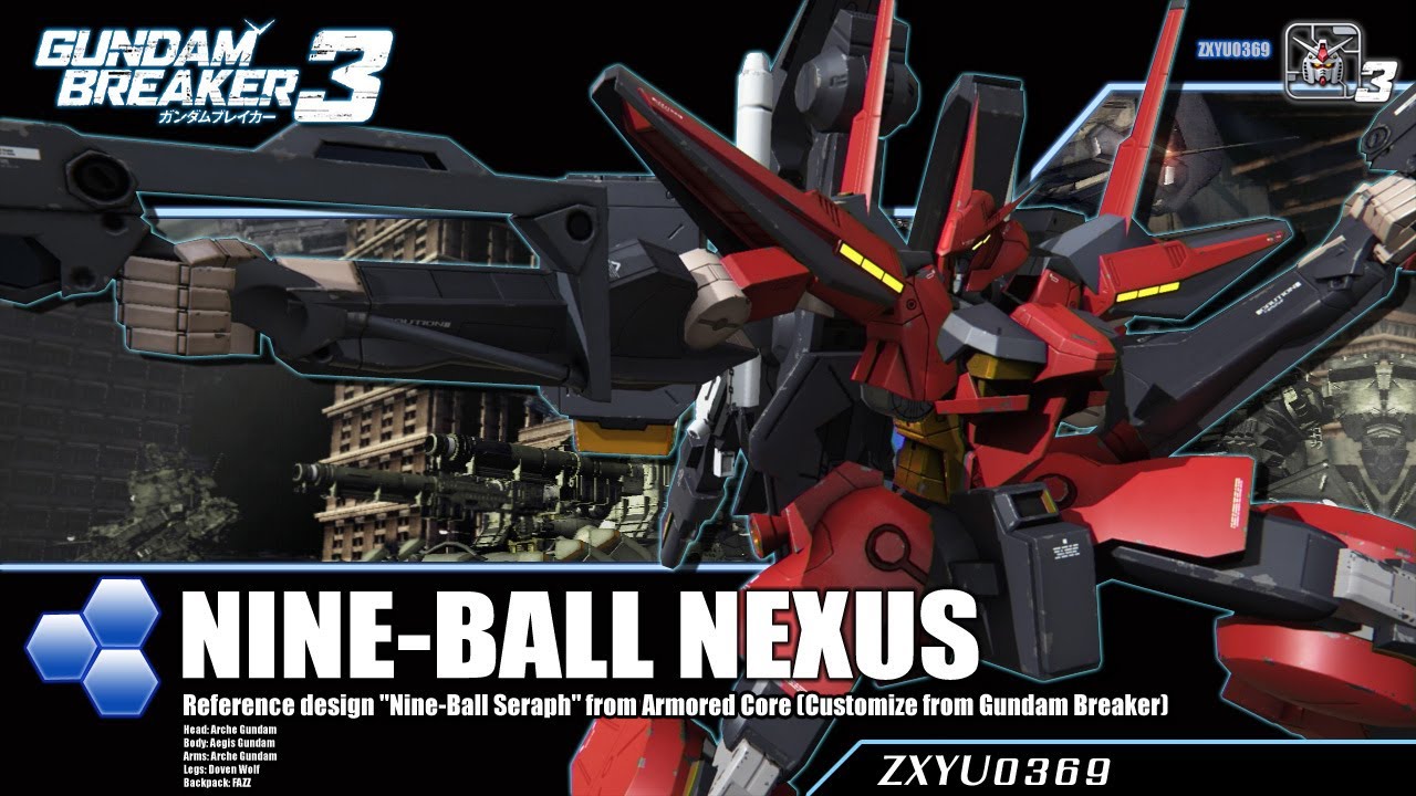 [PS4] Gundam Breaker 3 : Nine-Ball Nexus