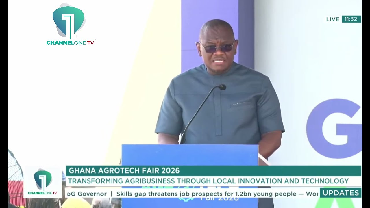 AgroTech Fair 2026 Key to Reducing Post-Harvest Losses – EXIM Bank CEO Sylvester Mensah 🌱