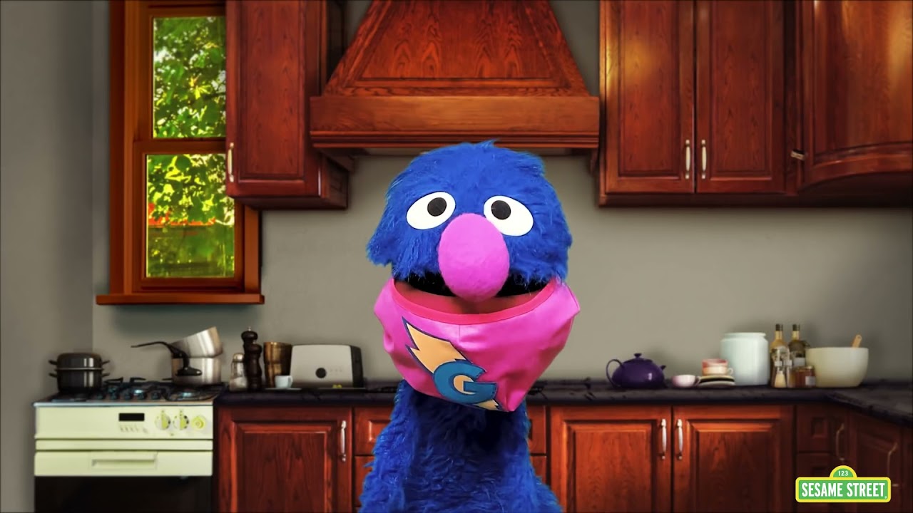 Sesame Street: Healthy Habits with Grover PSA - Baby Songs at Home - Funny video for babys